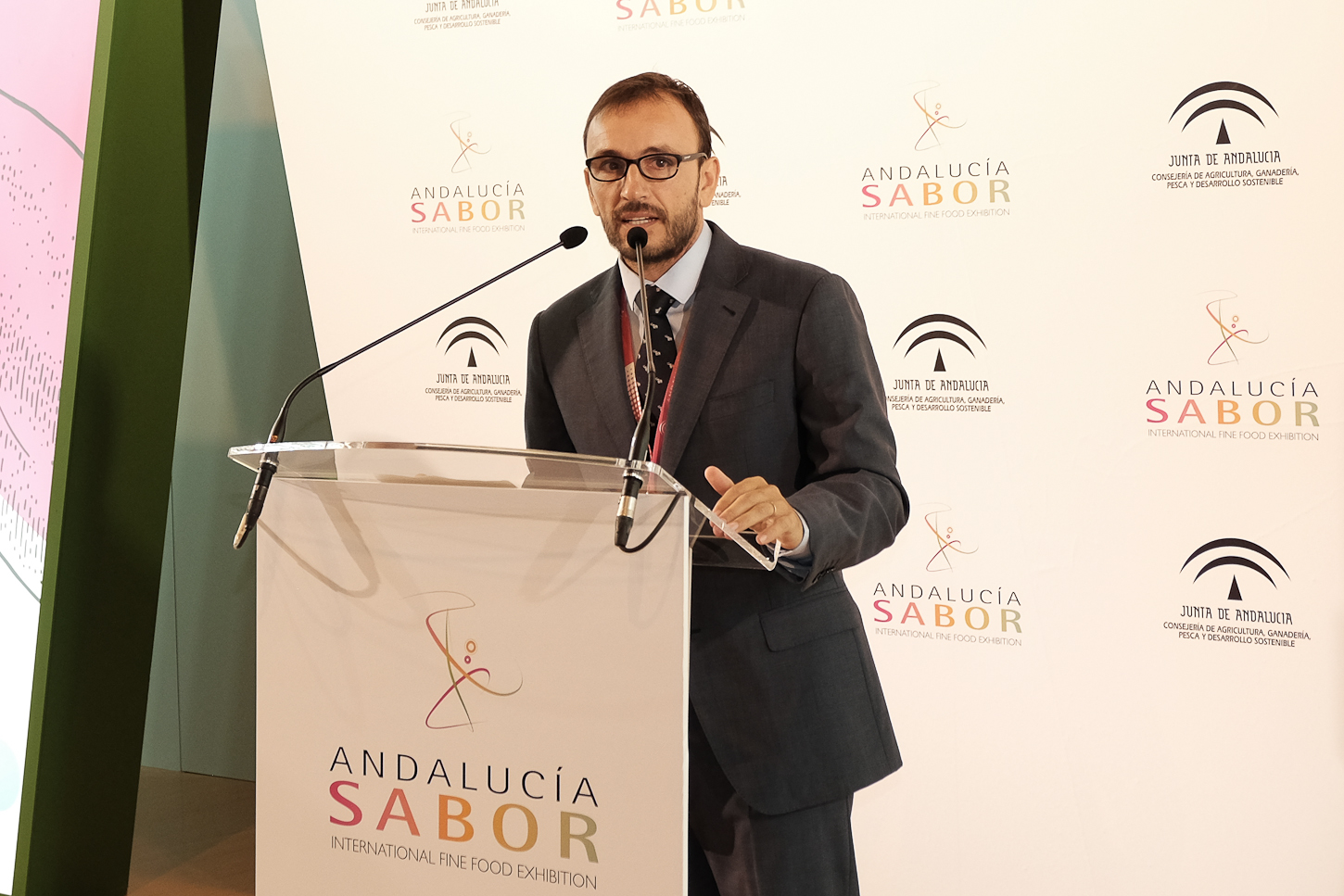 Fernando Vázquez, CEO de Naturcode hablando en Andalucía Sabor