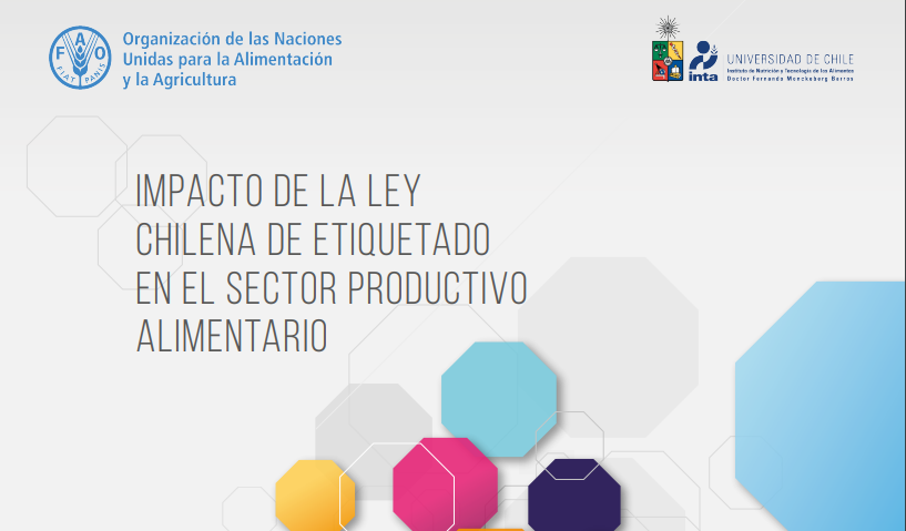 Cartel de Impacto de la ley chilena de etiquetado en el sector productivo alimentario